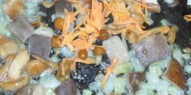 Рецепт крема-супа из сушеных грибов