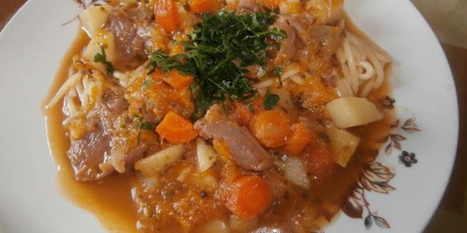 Рецепт лагмана из баранины