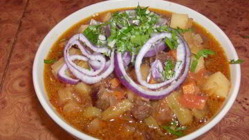 Рецепт Лагмана из спагетти