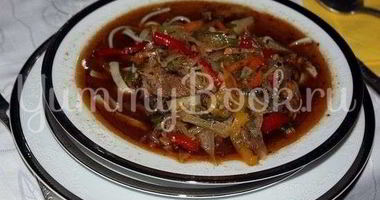 Рецепт Лагмана по среднерусски