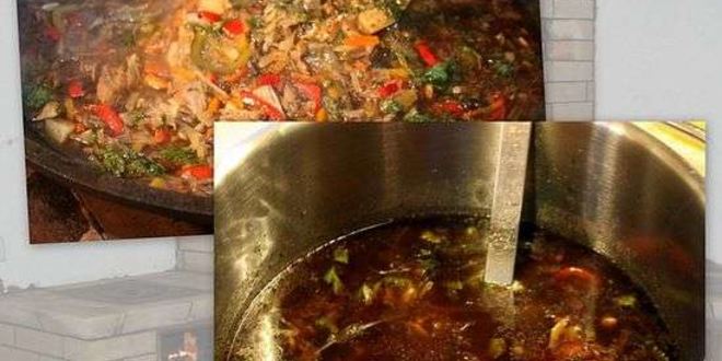 Рецепт лагмана по среднерусски