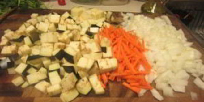 Рецепт лагмана с баклажанами