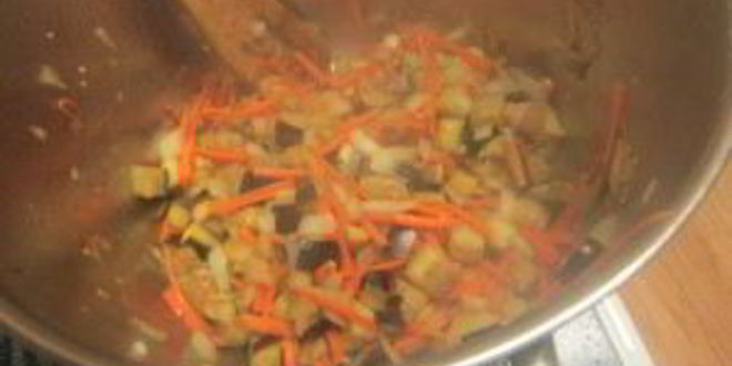 Рецепт лагмана с баклажанами