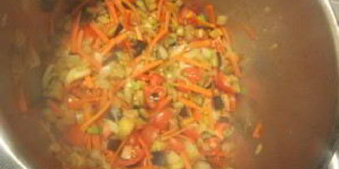 Рецепт лагмана с баклажанами