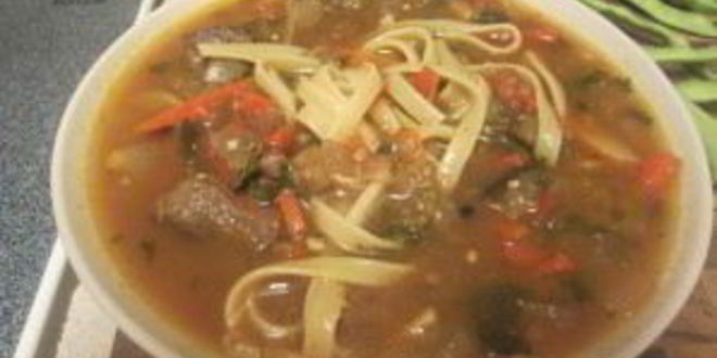 Рецепт лагмана с баклажанами