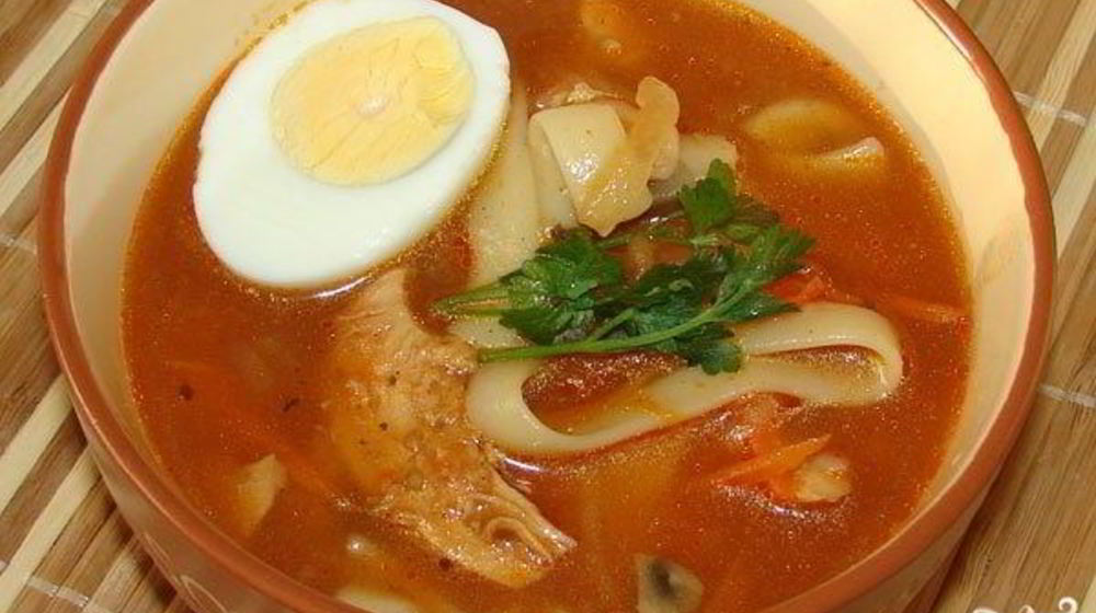 Как приготовить лагмана с грибами