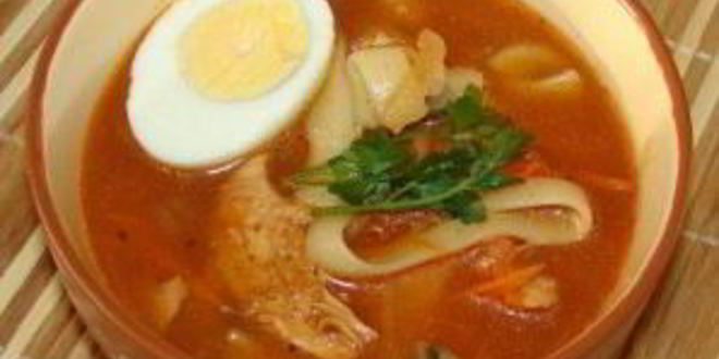 Рецепт лагмана с грибами