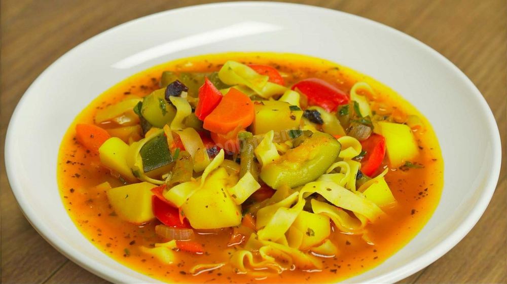 Как приготовить овощного лагмана