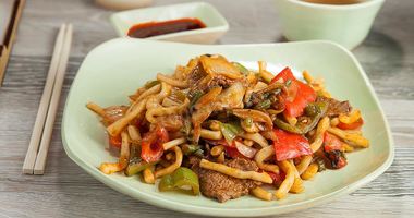 Рецепт Цомяна жареного лагман