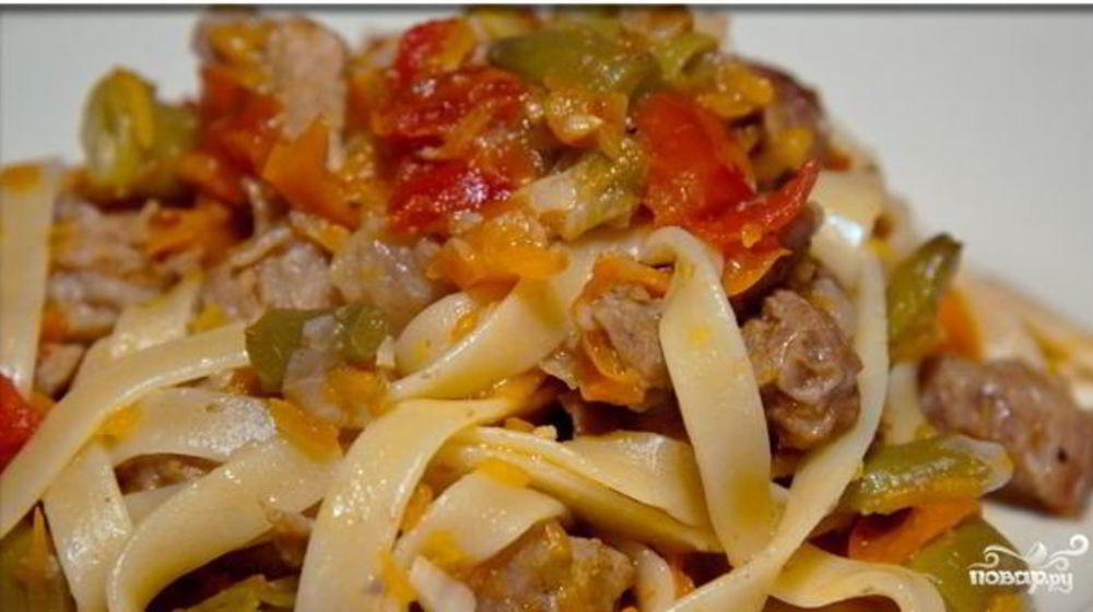 Как приготовить жареного лагмана