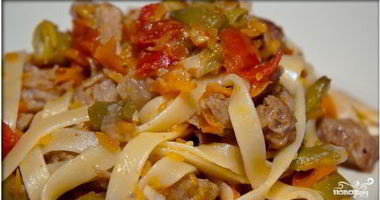 Рецепт Жареного лагмана