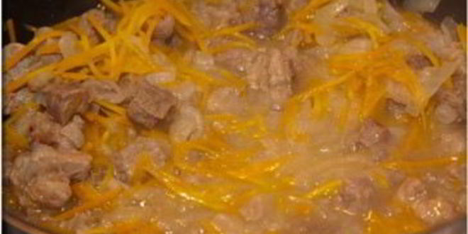 Рецепт жареного лагмана