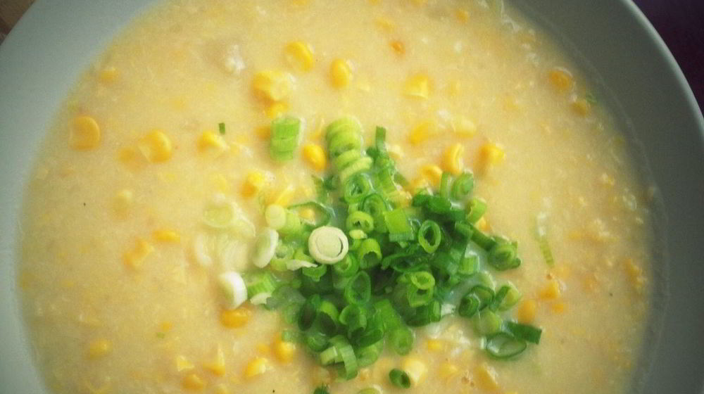 Как приготовить молочный кукурузный суп с картофелем