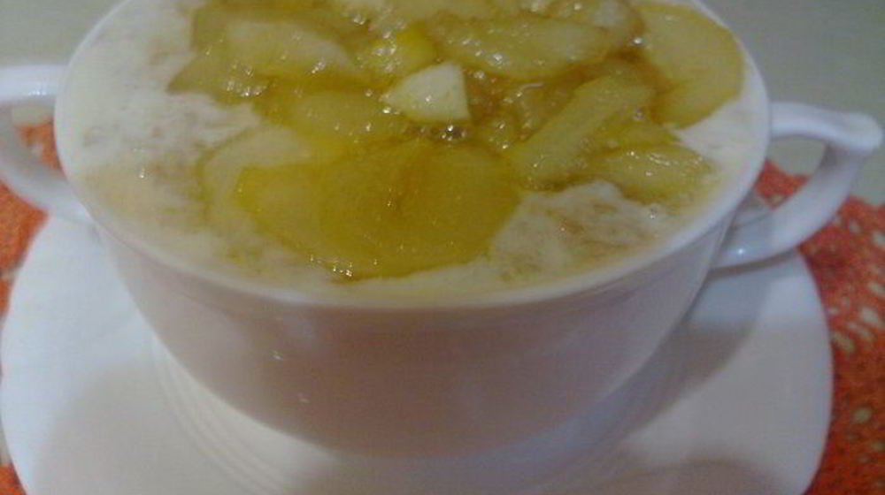 Как приготовить молочный овсяный суп с грушей