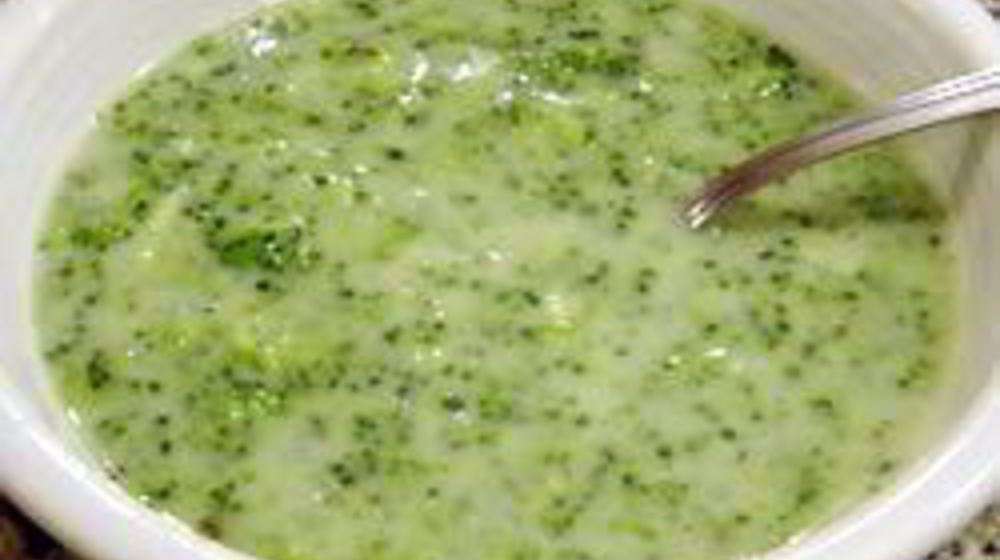 Как приготовить молочный суп из брокколи