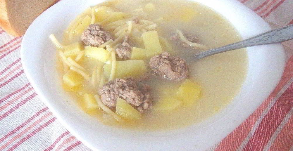 Рецепт овощной молочный суп