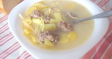 Рецепт Молочного супа с фрикадельками