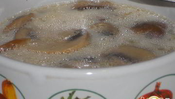 Рецепт Молочного супа с грибами