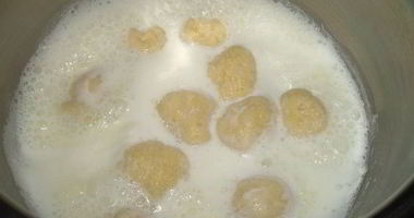 Рецепт Молочного супа с картофельными клецками
