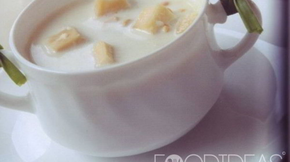 Как приготовить молочный суп с сыром