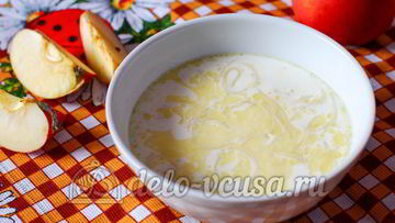 Рецепт Молочного супа с вермишелью