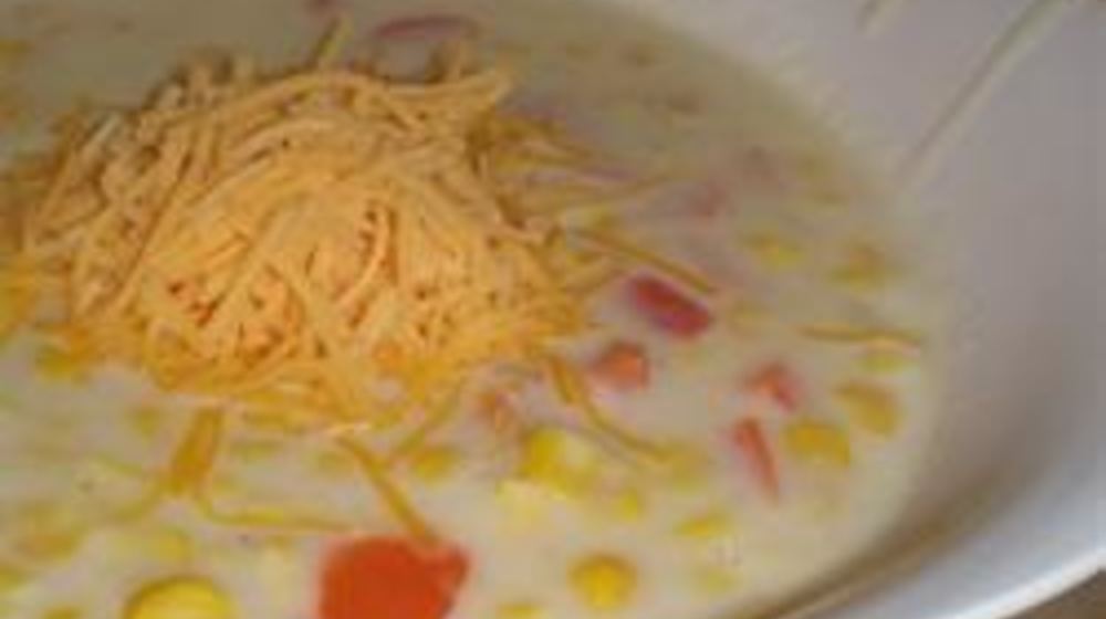 Как приготовить молочный супчик из кукурузы