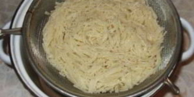 Рецепт молочного вермишелевого супа