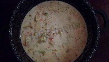 Рецепт Овощного молочного супа