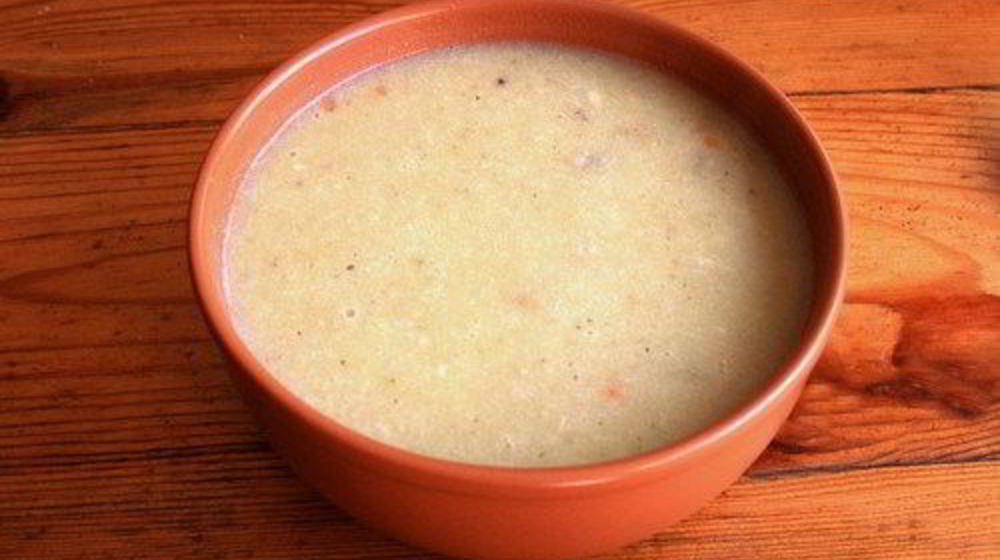 Как приготовить суп молочный с горохом и перловой крупой