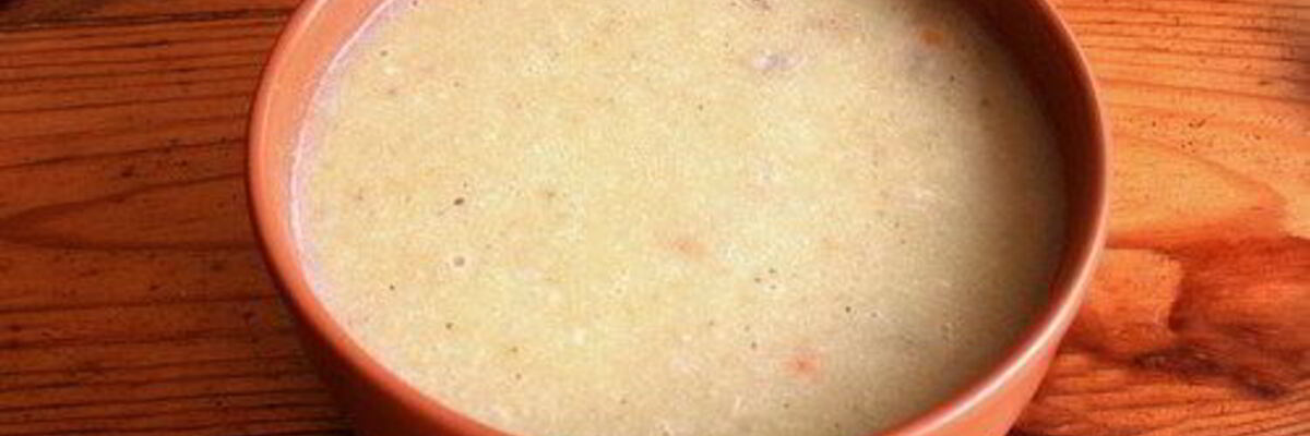 Рецепт Супа молочного с горохом и перловой крупой