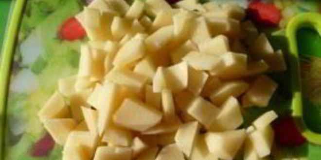 Рецепт сырно-молочного суп с овощами