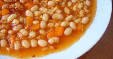 Рецепт очень быстрого фасолевого супа