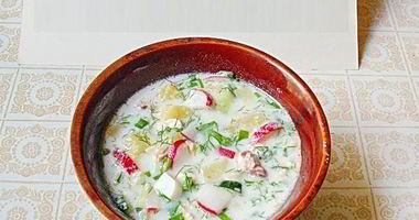 Рецепт Днестровской окрошки