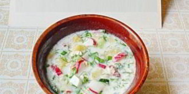 Рецепт днестровской окрошки