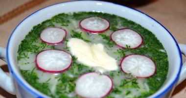 Рецепт Классической окрошки на кефире