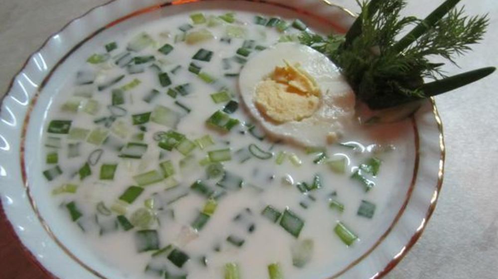 Как приготовить окрошку из басни лисица и журавль