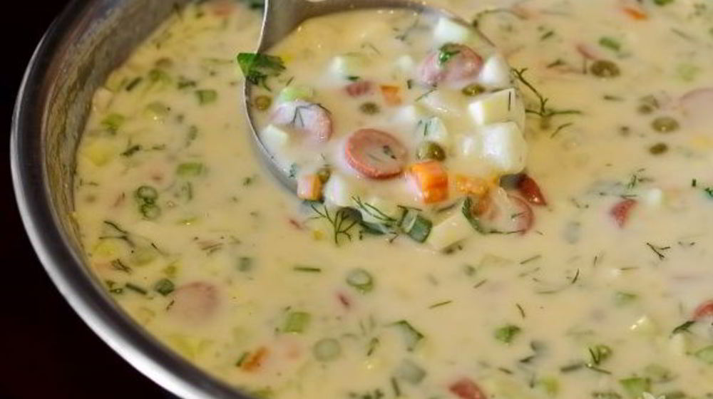 Как приготовить окрошку классическую на кефире