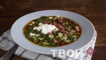 Рецепт Окрошки на квасе