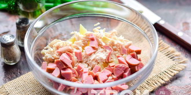 Рецепт окрошки на минералке