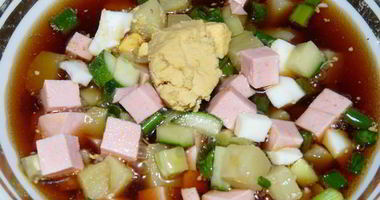 Рецепт Окрошки с квасом