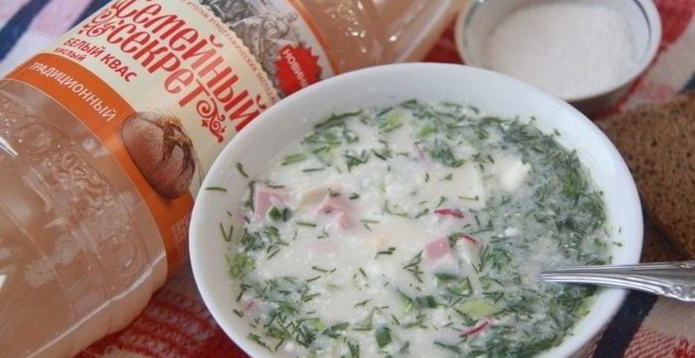 Рецепт окрошку на квасе