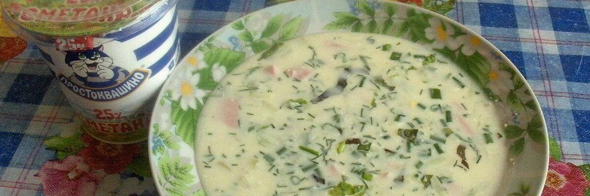 Рецепт Овощной окрошки на кефире