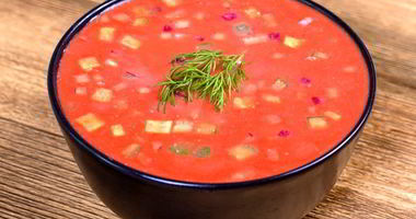 Рецепт Пикантной окрошки с килькой в томатном соусе