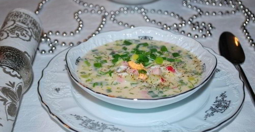 Рецепт окрошку из басни лисица и журавль