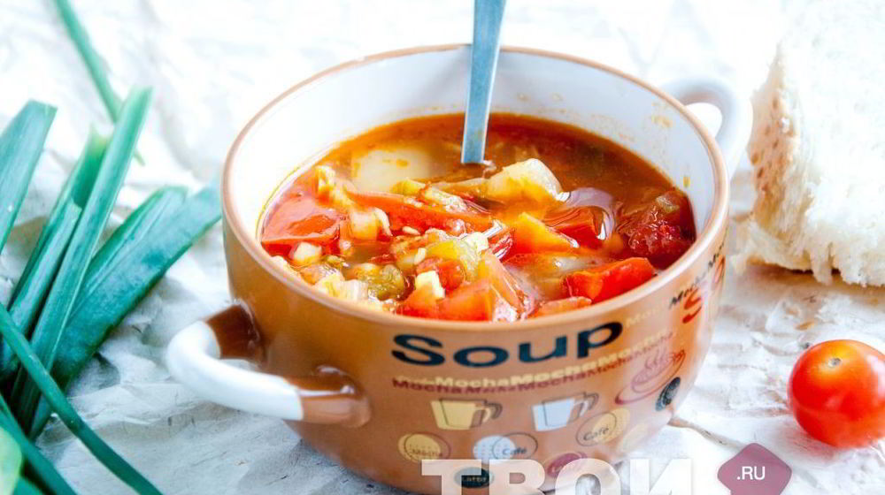 Как приготовить овощной диетический суп