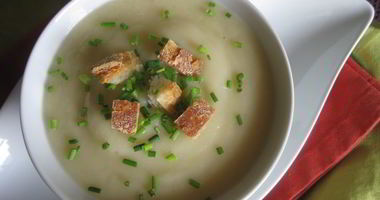 Рецепт Овощного крема-супа с сухариками