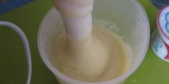 Рецепт овощного крема-супа с сухариками