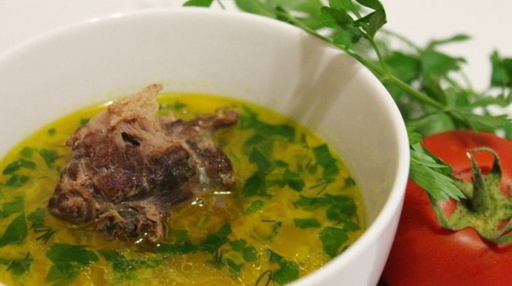 Как приготовить овощной суп из индюшиной шейки