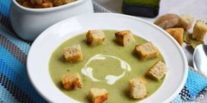 Рецепт овощного супа с брокколи