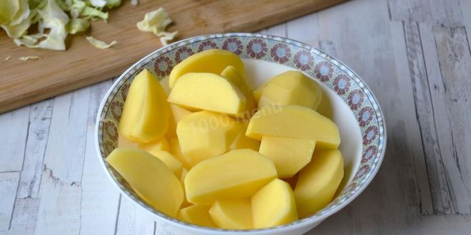 Рецепт овощного супа с капустой и пшеном